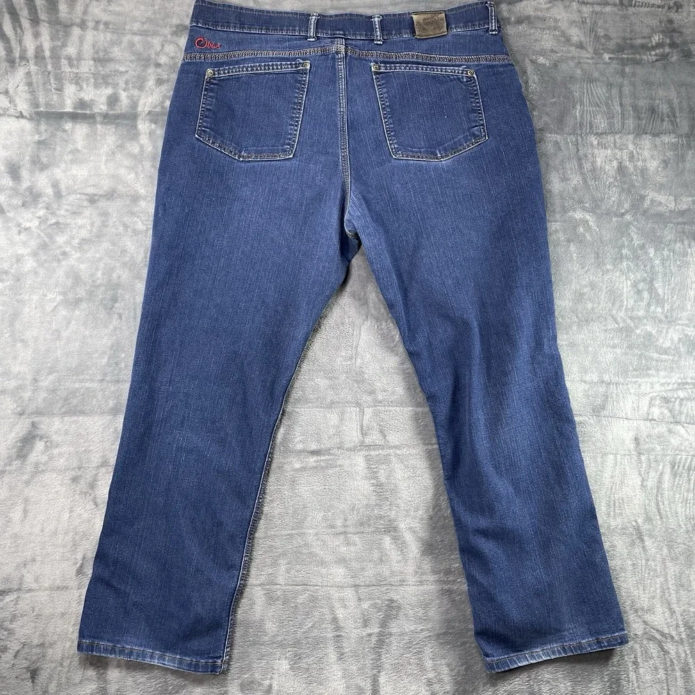 Origin Jeans Men 40x29 Blue D68 Delta 68 Taper Dark Wash Stretch Denim Pants USA
